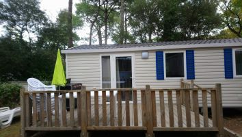 Mobil home en Saint brevin les pins para  6 •   con terraza 