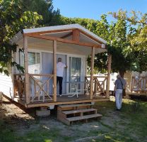 Mobil-home  Le grau du roi pour  4 •   avec piscine partage 