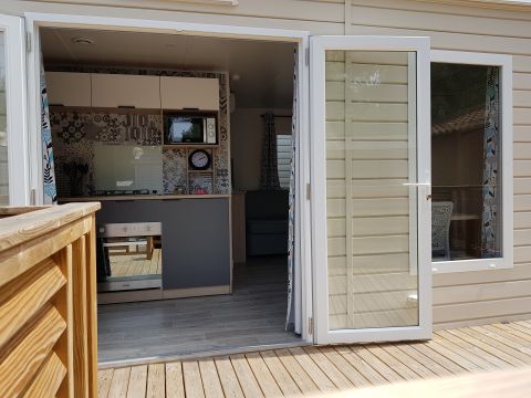 Mobil-home  Vias plage - Location vacances, location saisonnire n65307 Photo n4