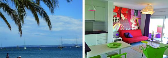 Appartement  Rosas pour  3 •   vue sur mer 