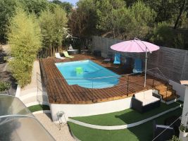 House in Saint privat des vieux for   6 •   with private pool 