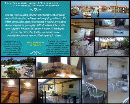 Mobil-home  La Tremblade  - Location vacances, location saisonnire n66420 Photo n5