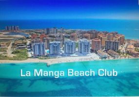 Flat in La manga del mar menor for   4 •   view on sea 