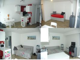 Studio  La rochelle pour  3 •   2 toiles 