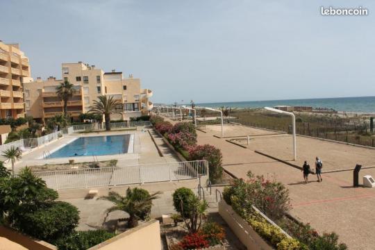 Appartement  Le barcares pour  6 •   vue sur mer 