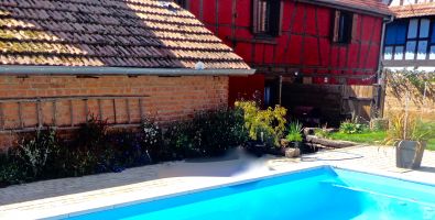 Gite in Olwisheim fr  6 •   mit privat Schwimmbad 