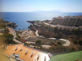 Tenerife south -    vue sur mer 