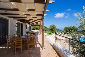 House in Zakynthos for   12 •   view on sea 