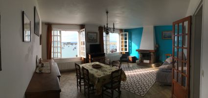 Appartement in Granville für  6 •   Aussicht aufs Meer 