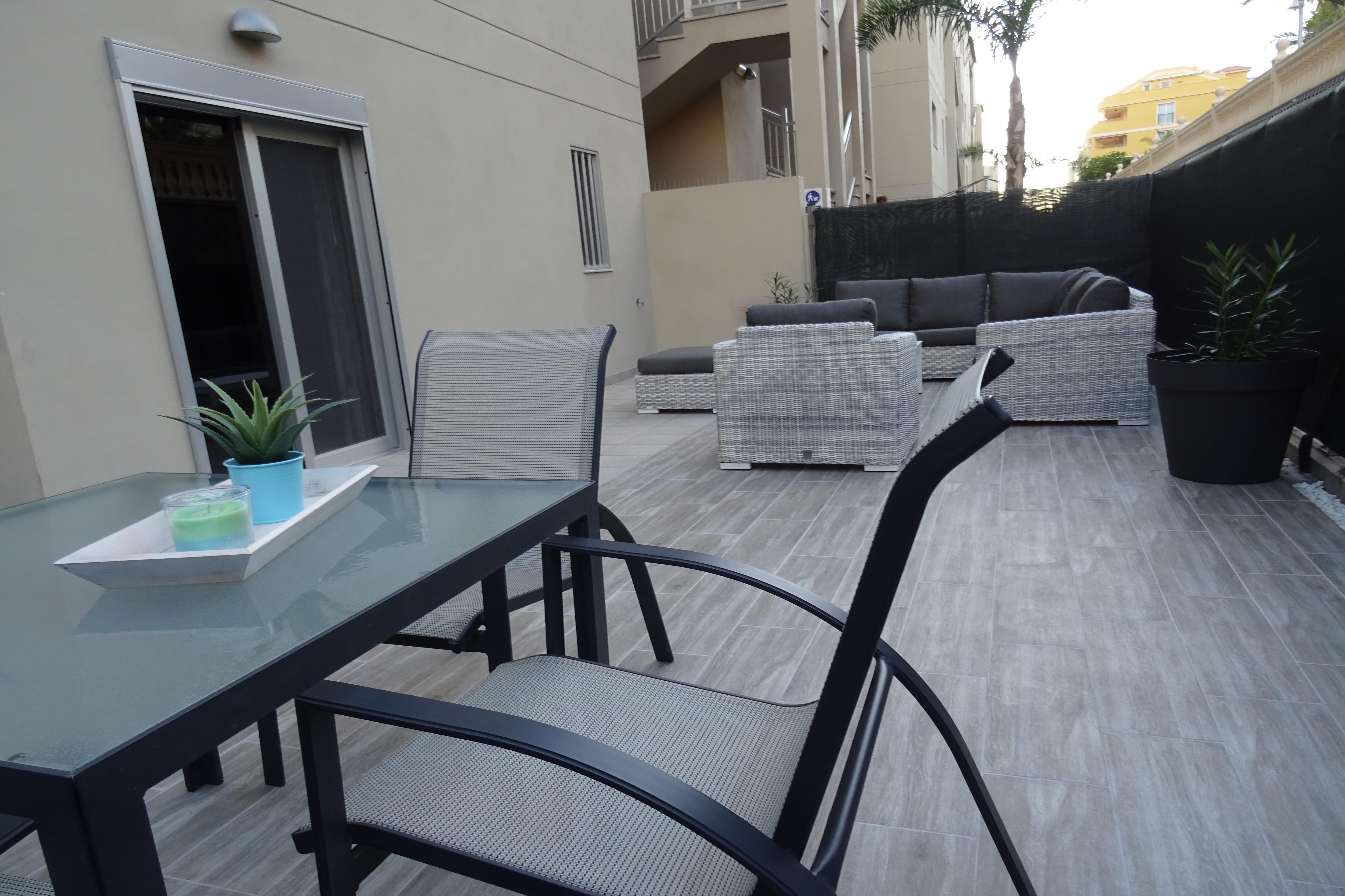 Flat in Palm-mar for   2 •   with terrace 