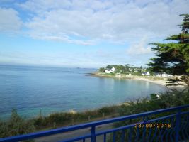 Arzon -    vue sur mer 