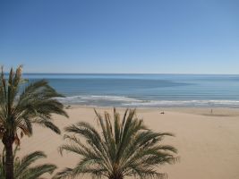 Cullera -    Aussicht aufs Meer 