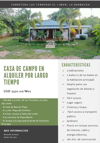 Maison  Las Terrenas - Location vacances, location saisonnire n69448 Photo n3