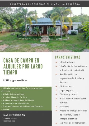 Huis in Las Terrenas - Vakantie verhuur advertentie no 69448 Foto no 3