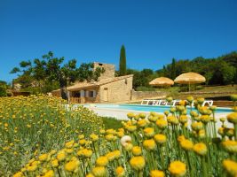 Maison  Saint saturnin les apt pour  4 •   avec piscine prive 