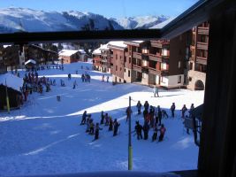 Appartement  La plagne pour  4 •   avec balcon 