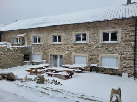 Casa rural en Hameau le moulinet le soulie le grand gite para  20 •   con terraza 