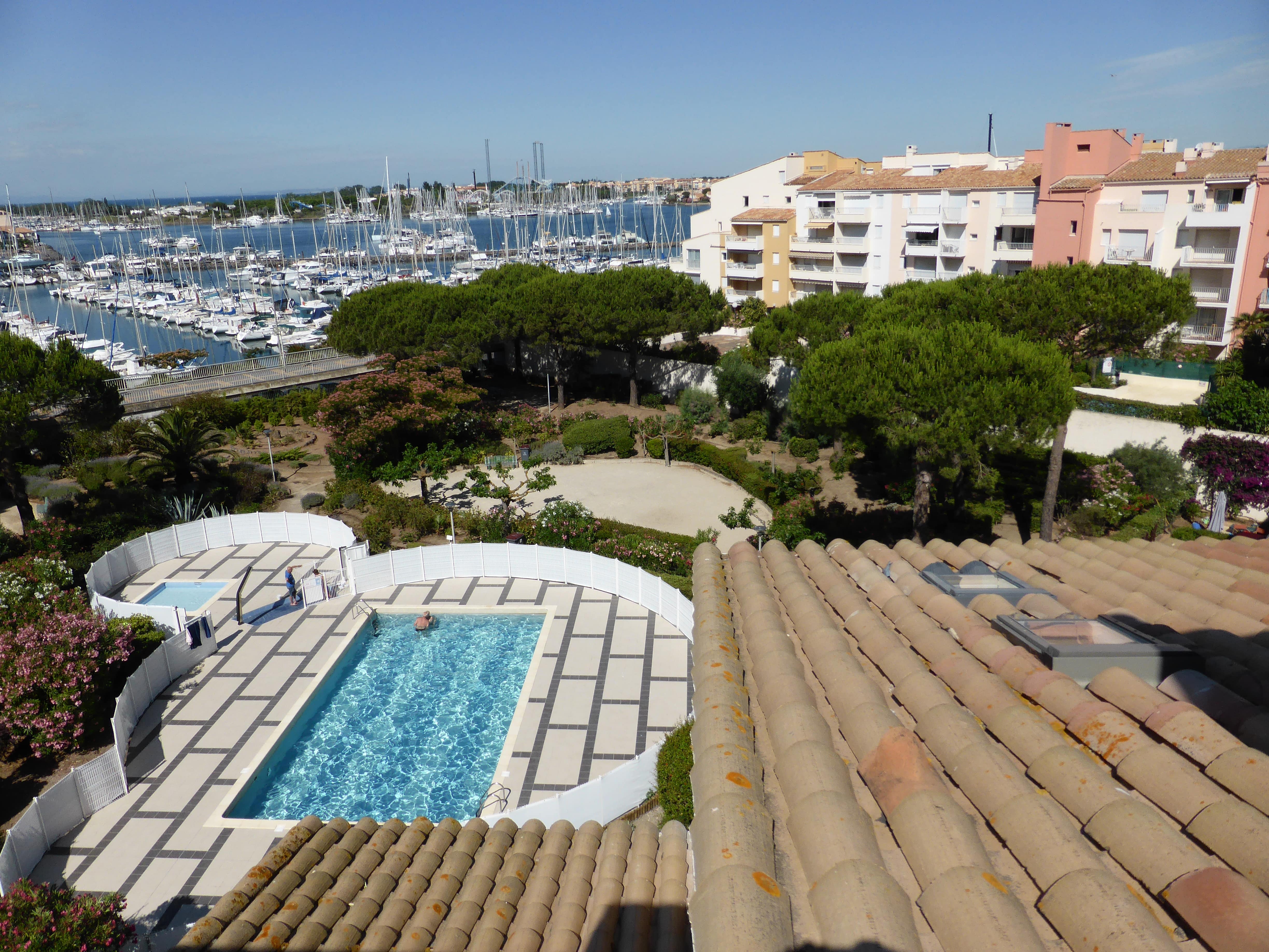 Appartement in Cap d'agde voor  6 •   priv parkeerplek 