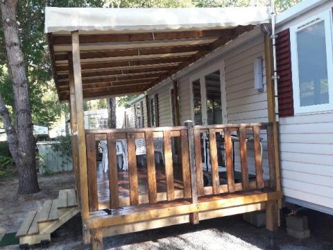 Mobil-home  Gastes pour  8 •   3 chambres 