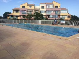 Appartement in Le barcarès für  4 •   mit Schwimmbad auf Komplex 