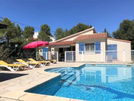 Haus in Pouzols-minervois fr  6 •   mit privat Schwimmbad 