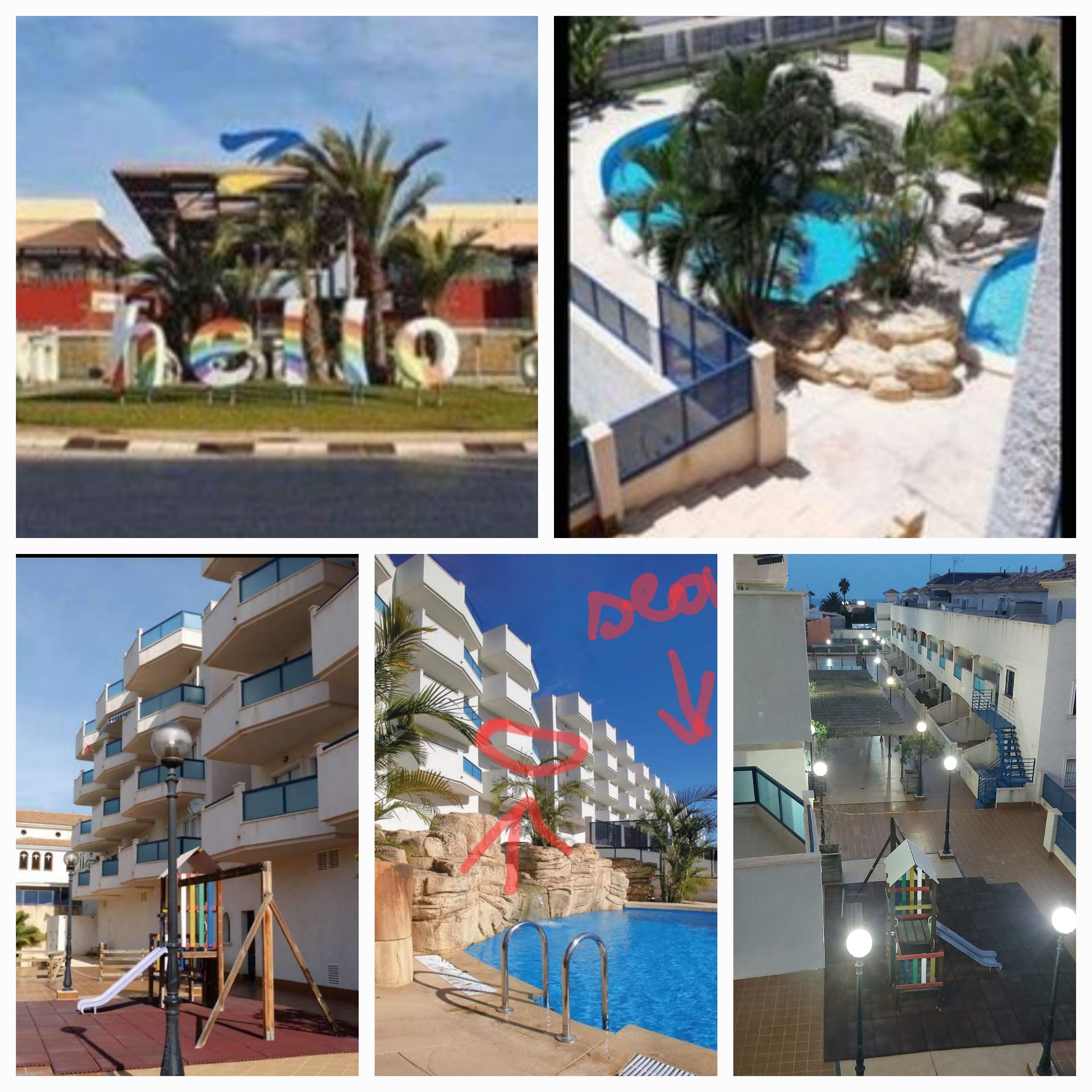 Flat in La zenia for   4 •   private parking 