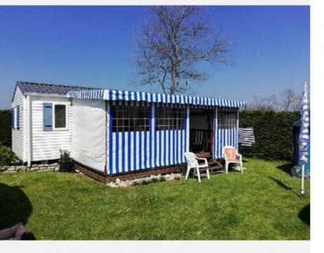 Wohnwagen in Colleville sur mer fr  6 •   Privat Parkplatz 