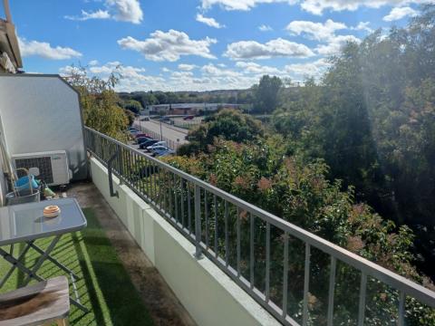 Appartement in Toulouse voor  2 •   met balkon 