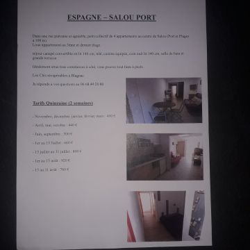 Appartement  Salou - Location vacances, location saisonnire n71919 Photo n0