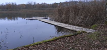 Gite  Annville la prairie pour  9 •   vue sur lac 