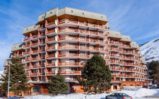 Appartement in Les deux alpes voor  8 •   priv parkeerplek 