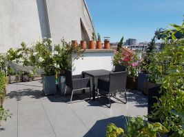 Chambre d'htes  Paris pour  3 •   avec terrasse 