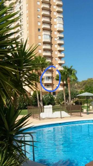 Appartement in Benidorm voor  4 •   uitzicht op zee 