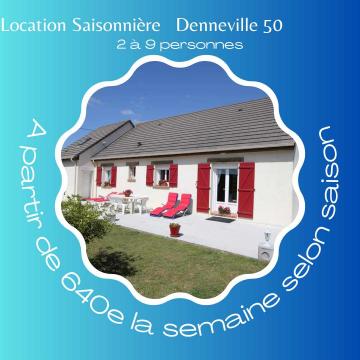 Gite in Denneville for   9 •   3 stars 