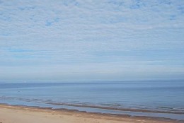 Koksijde (coxyde) -    vue sur mer 