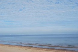 Koksijde (coxyde) -    uitzicht op zee 