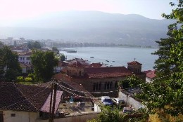 Ohrid -    Aussicht auf See 