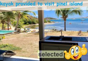 Studio in St martin for   4 •   view on sea 