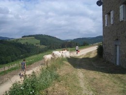 House in La chabanne for   6 •   garden 