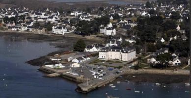 Larmor baden -    vue sur mer 