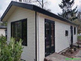 Mobil home en Putten para  4 •   con terraza 