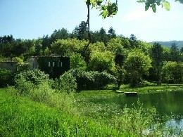 Luc-en-diois -    view on lake 