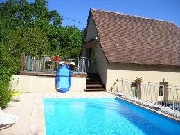 Maison  Loubressac pour  8 •   avec piscine prive 